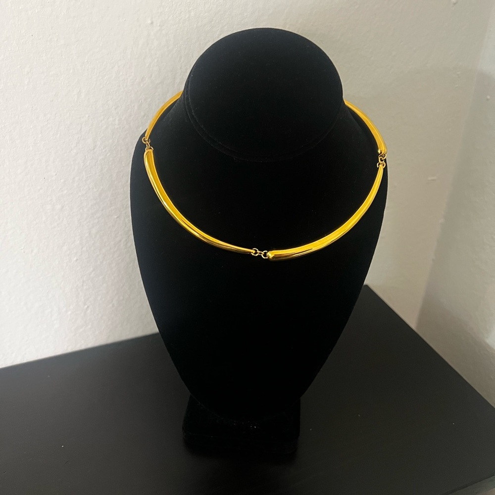 ✨Titanium Steel Geometric Gold Choker Necklace✨